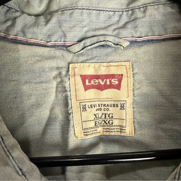Levis Vintage Button Up Shirt Size XL - Picture 4 of 7